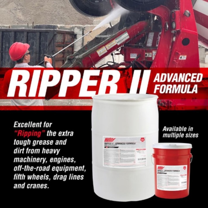 Ripper II heavy-duty degreaser for tough grease and oil removal